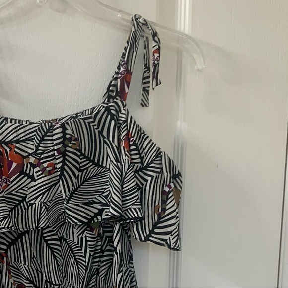 Zara Fun Jungle Animal Print Shorts Romper Women’s Medium - Picture 9 of 16